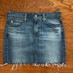 AG Denim Mini Skirt